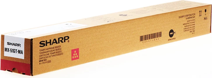 Toner kartuša MX-51GTMA Sharp, 18.000 strani, standard, magenta
