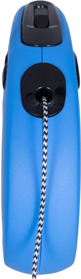 Raztegljiva povodec Flexi za psa, 5 m, modra