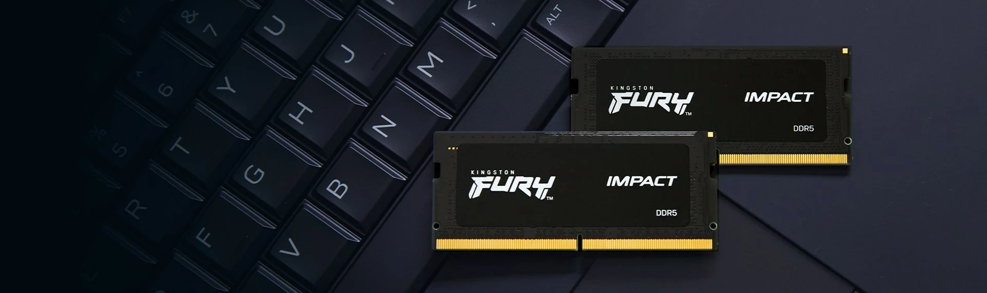RAM pomnilnik Kingston Fury Impact, SODIMM, DDR5, 16 GB, 5600 MHz, CL40