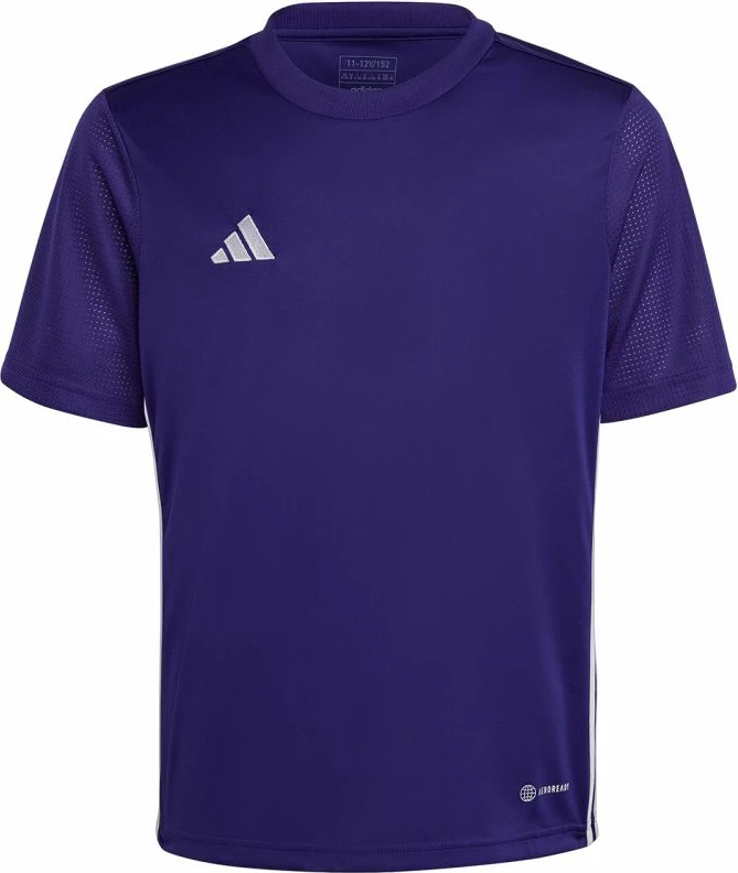 Otroška nogometna majica Table 23, adidas, vijolična