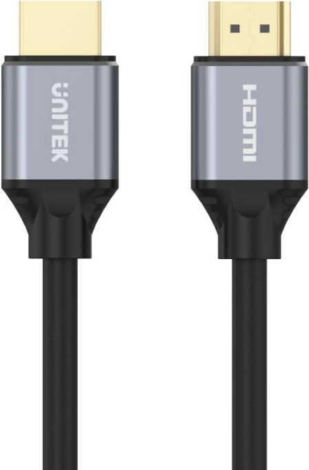 HDMI kabel 2 m, črn / sivi, Unitek