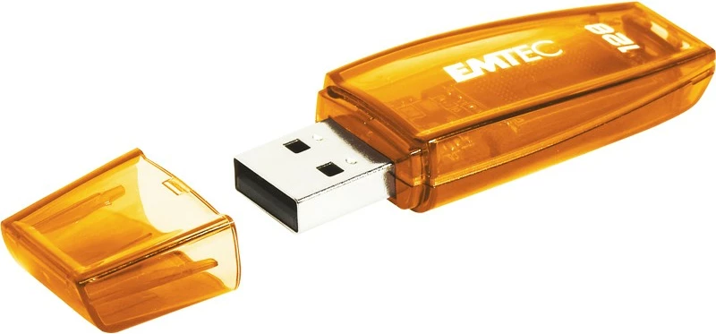 USB ključ EMTEC C410 128GB, oranžen