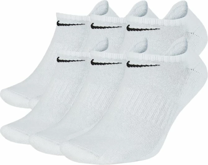 Nogavice za moške, bele Nike Everyday Lightweight NS 6Pak M SX7679-100