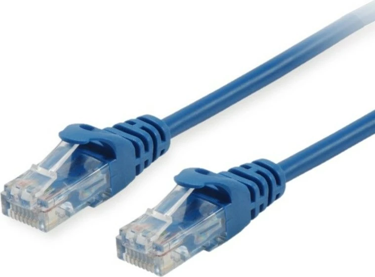 Omrežni kabel Cat6a Equip 10 m, RJ-45, modra