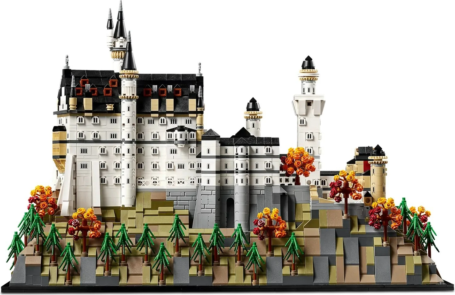 Model gradu Neuschwanstein, LEGO Architecture 21063, za odrasle