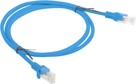 Patch kabel Cat6, 1 m, RJ-45, moder, Lanberg, 24 kosov