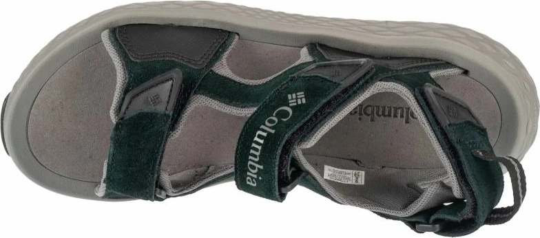 Sandali za moške Columbia, črni in zeleni