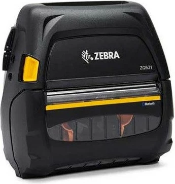 Prenosni termični tiskalnik Zebra ZQ521, 4096MB, Wi‑Fi, Bluetooth, baterija 3250mAh, črn