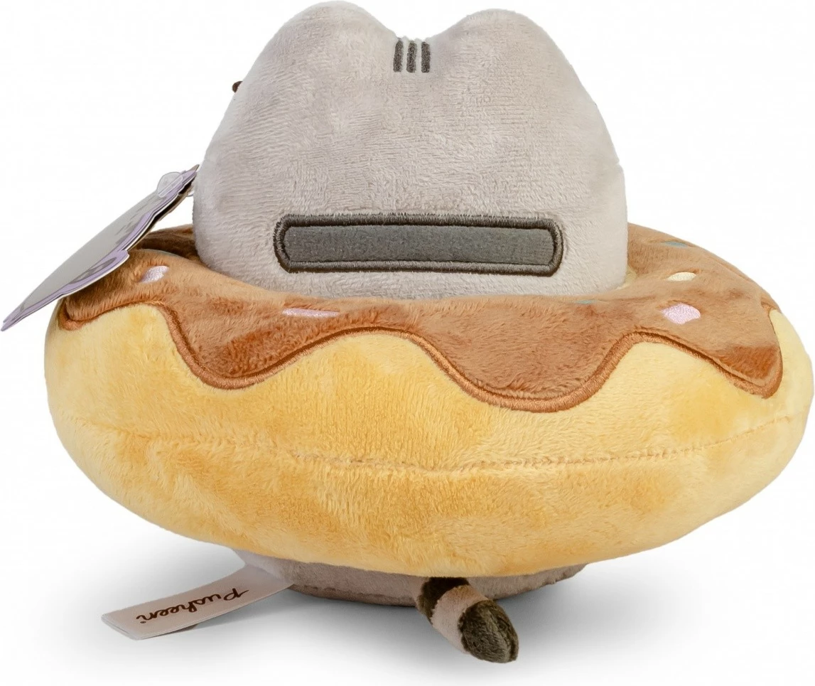 Plišasta maskota Pusheen Daffi P-248, 18 cm, rjava/siva/rumena