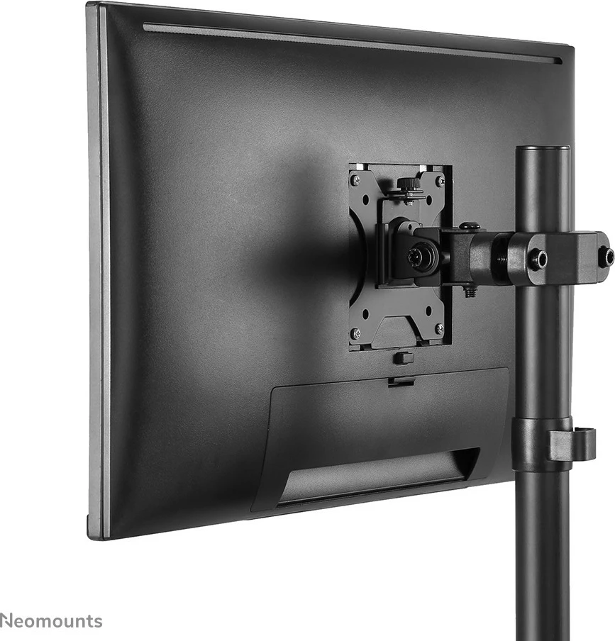 Stenski nosilec za TV/monitor Neomounts FL40-430BL11, 17–32 palcev, 360° vrtljiva, VESA 75x75/100x100, črn