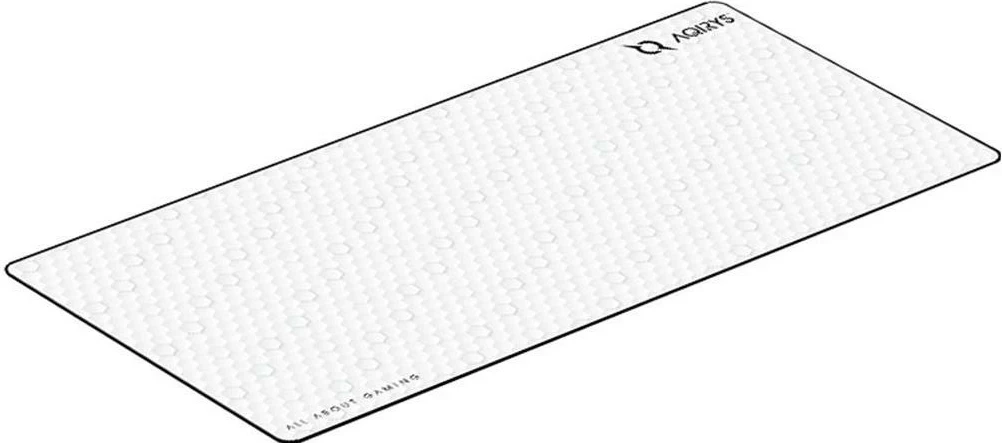 Velik mauspad Aqirys Webb, Extra Large, 900x400, bel