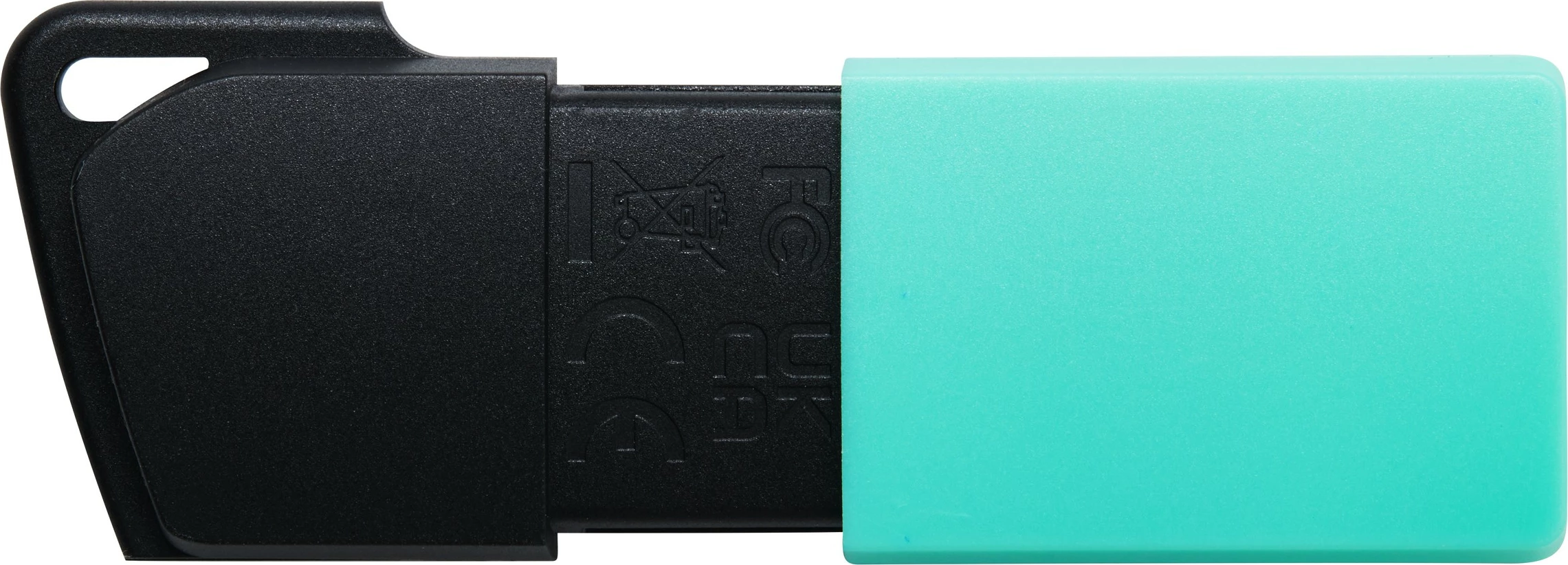 USB-pomnilnik 256GB, Kingston DataTraveler Exodia M, USB 3.2, črno/tirkizen
