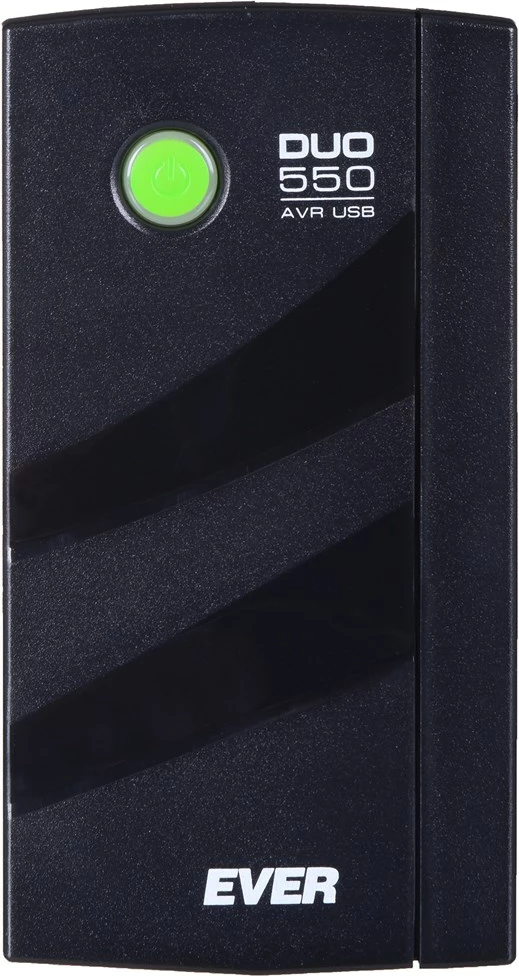 Napajalnik UPS Duo 550 PL AVR USB, črn