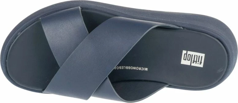 Sandali FitFlop F-Mode Flatform FW5-399, modri