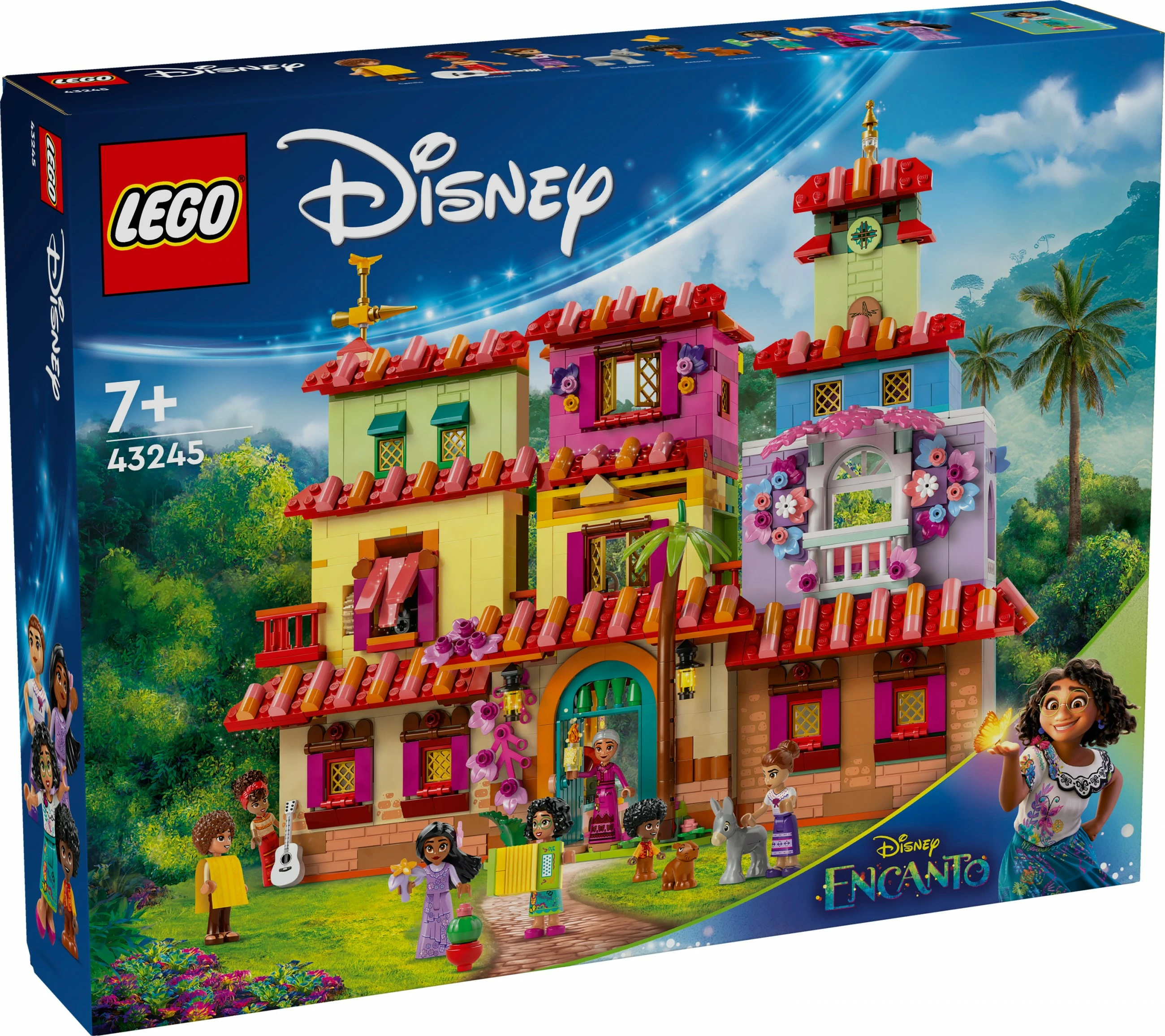 Svetla čarobna hiša Encanto, LEGO Disney 43245