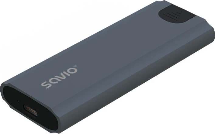 Zunanja naprava za SSD Savio AK-67, USB-C 3.1, siva