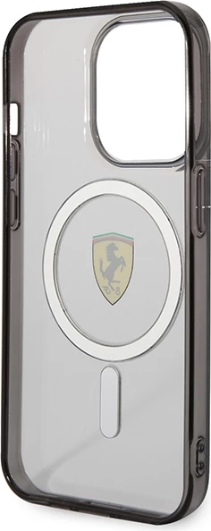 Prozoren ovitek Ferrari FEHMP14LURKT za iPhone 14 Pro 6,1", MagSafe