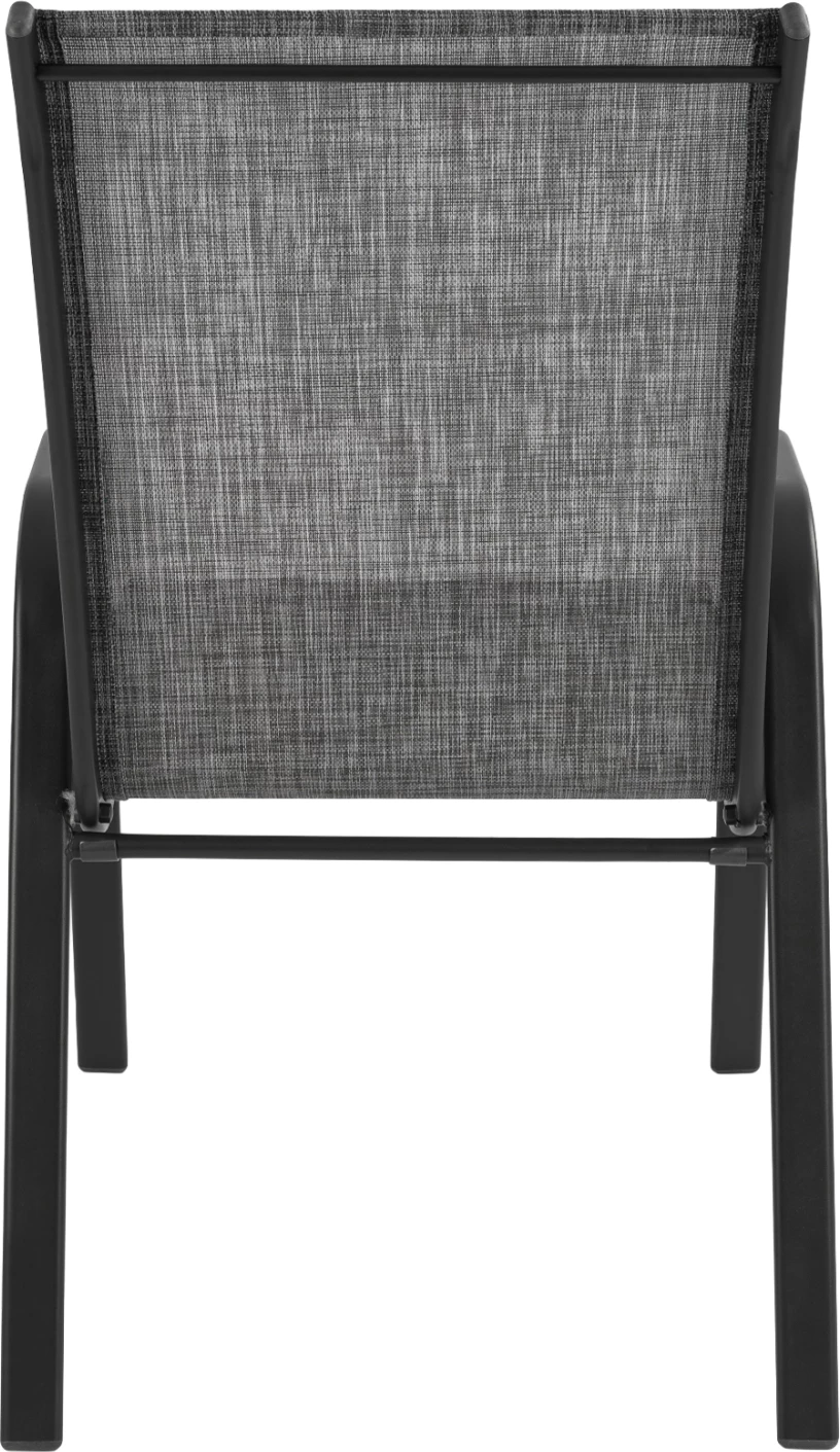 Zunanja naslanjača LEON FH5000.01 sivo kovinsko ogrodje-siva tekstilena 54x70x93Hcm