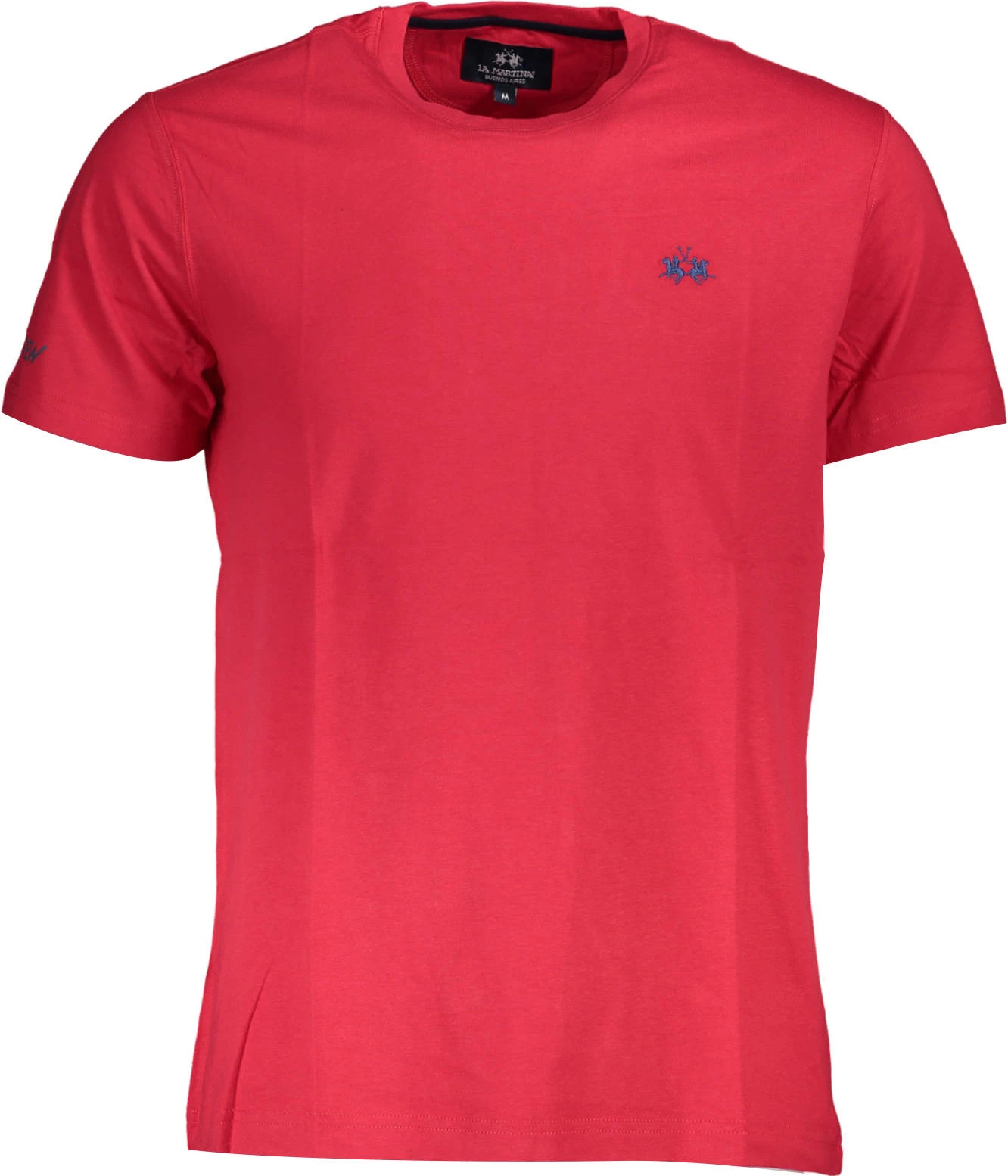 Majica za moške, rdeča, LA MARTINA