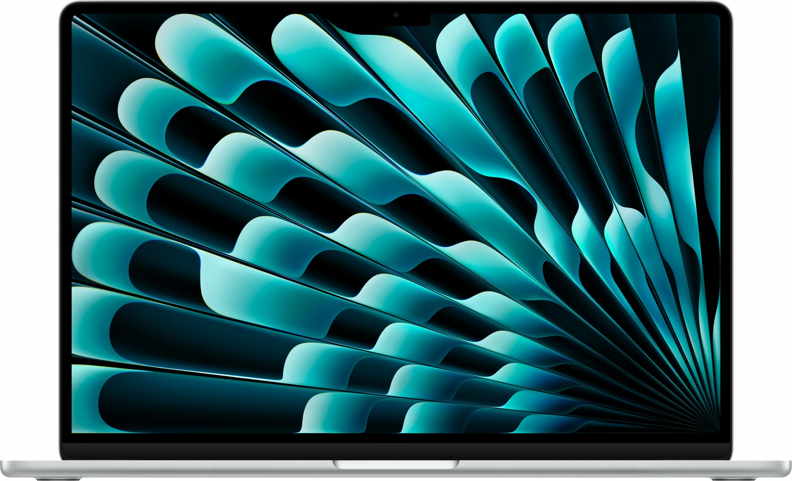 Prenosnik Apple MacBook Air, 15,3", M4 10‑jedrni, 16 GB, 256 GB SSD, 10‑jedrna GPU, srebrna (QWERTZ nemška tipkovnica)