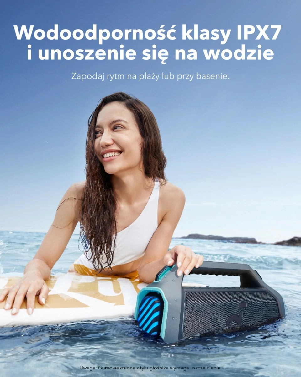 Prenosni Bluetooth zvočnik Soundcore Boom 2 Plus, 140 W, modra