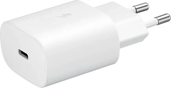 Polnilec za mobilni telefon Samsung EP-TA800, type-C, 25 W, bel