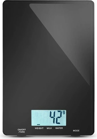 Elektronska kuhinjska tehtnica Lafe WKS001.1, 5 kg, črna