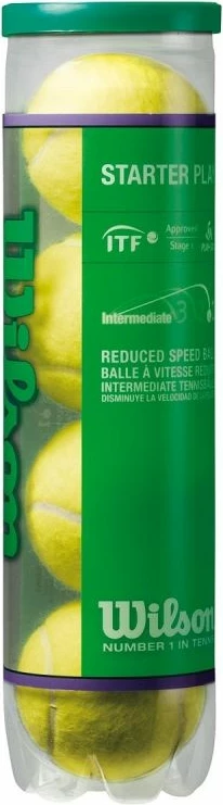 Tenis žogice za otroke Wilson, rumene