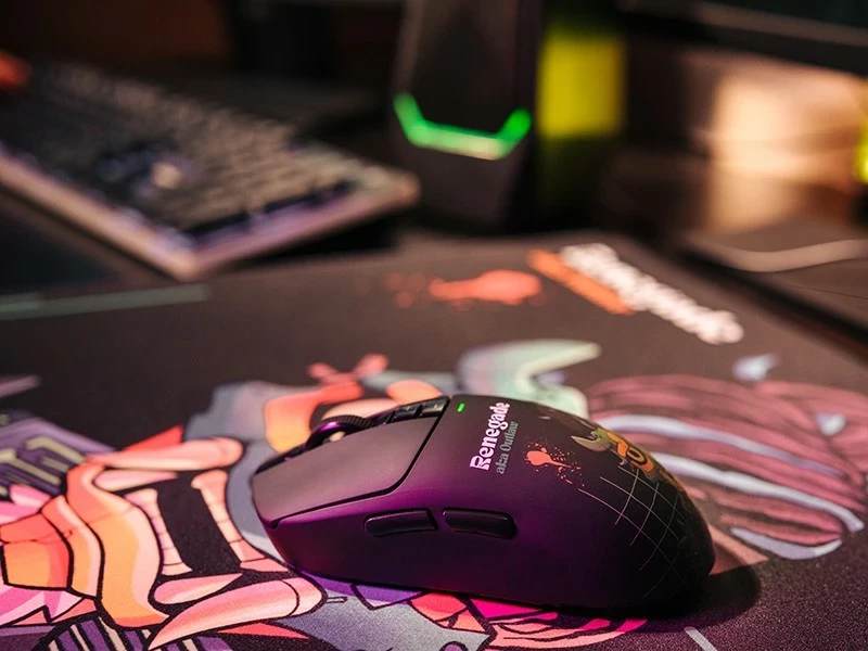 Brezžična miška A4-Tech Bloody R72 ULTRA DUO Renegade Midnight, RGB, črna