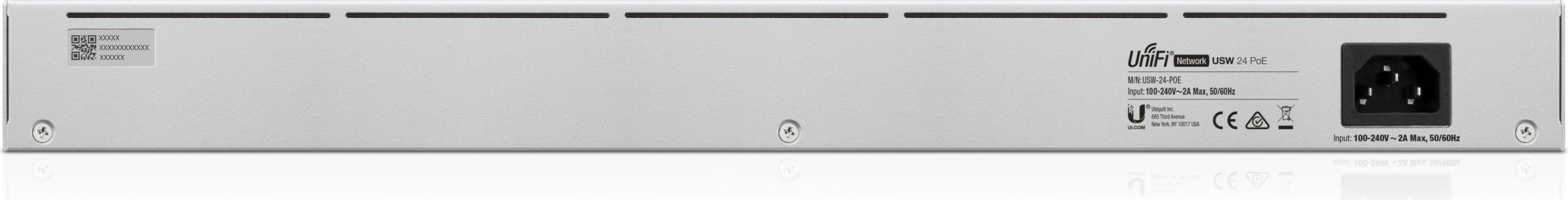 Manageiran switch 24-portni PoE Ubiquiti UniFi, L2/L3, Gigabit Ethernet, srebrn