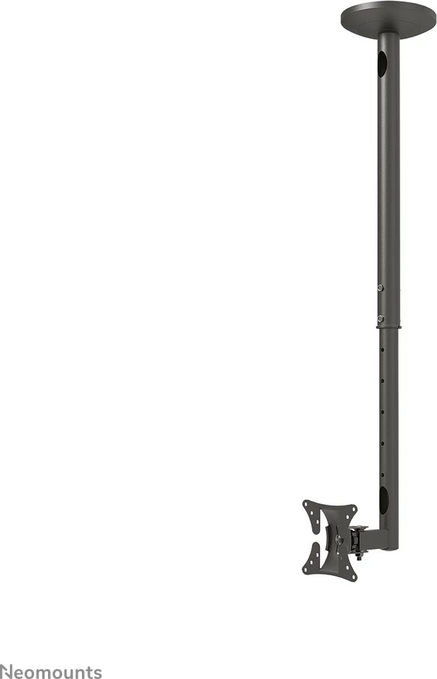 Stropni nosilec za zaslon 10–30", Neomounts Newstar FPMA-C050BLACK, črn