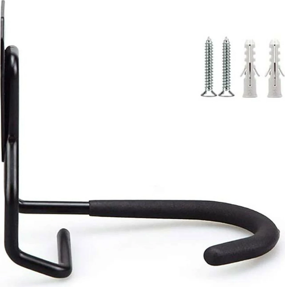 Stenski nosilec za kolo, Maclean MC-433, jeklo, črn