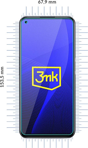 Hibridno zaščitno steklo 3mk FlexibleGlass za Realme 9 Pro