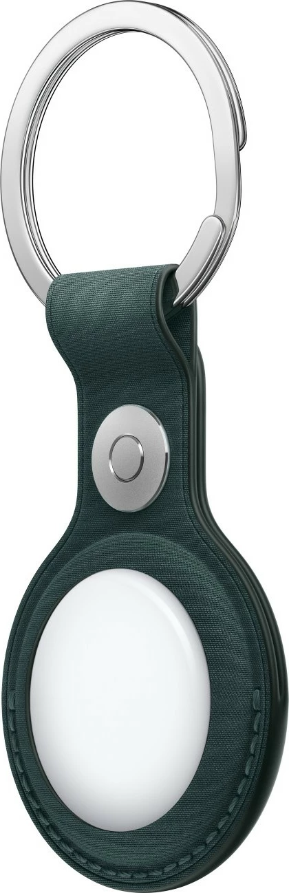 Držalo za ključe FineWoven, Apple AirTag, temno zeleno