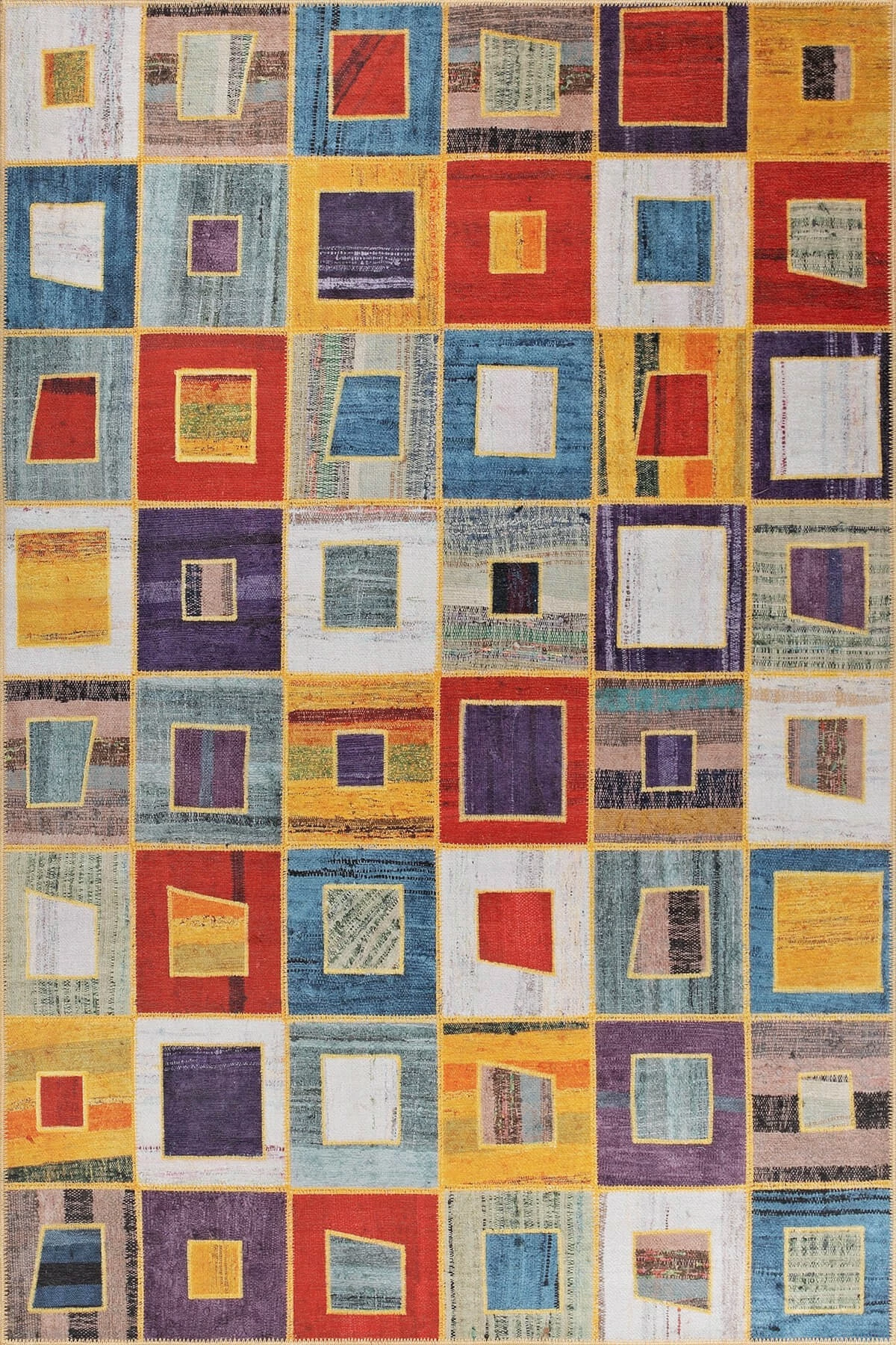 Preproga Conceptum Hypnose, Folk Chenille, večbarvna, 210 x 310 cm BA 39