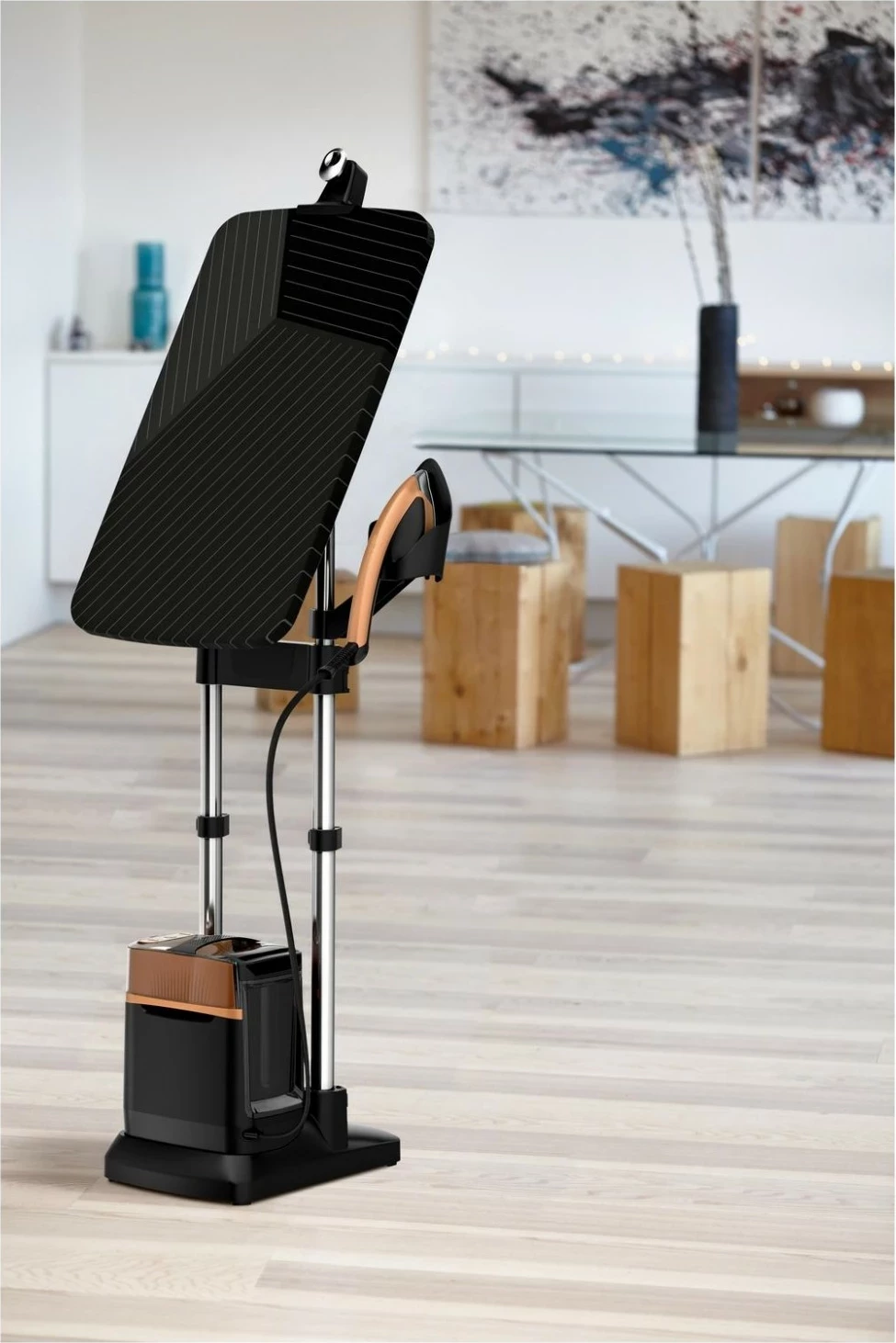 Parni likalnik Tefal QT 2020 IXEO Power, črn