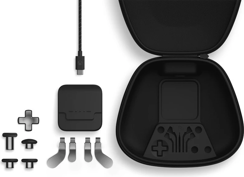 Premium brezžični kontroler za igre Xbox Elite Series 2, Microsoft, PC, Xbox One, črn, USB Type-C