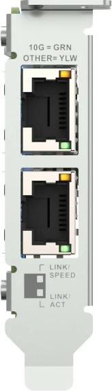 Omrežna karta QNAP QXG-10G2T, PCIe, 2x RJ-45, 10Gb/s, modra