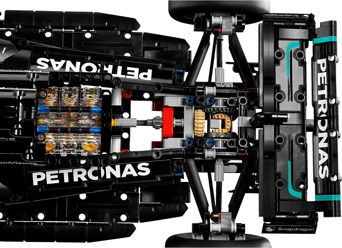 Model z visokimi podrobnostmi Mercedes-AMG F1 W14 E Performance, LEGO TECHNIC