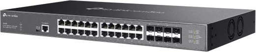 Upravljan switch TP-Link Omada SX3832, L2/L2+, 10G Ethernet, 1U za montažo v rack