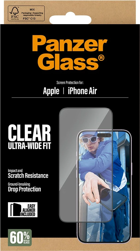 Zaščitno steklo za iPhone Air UWF, PanzerGlass