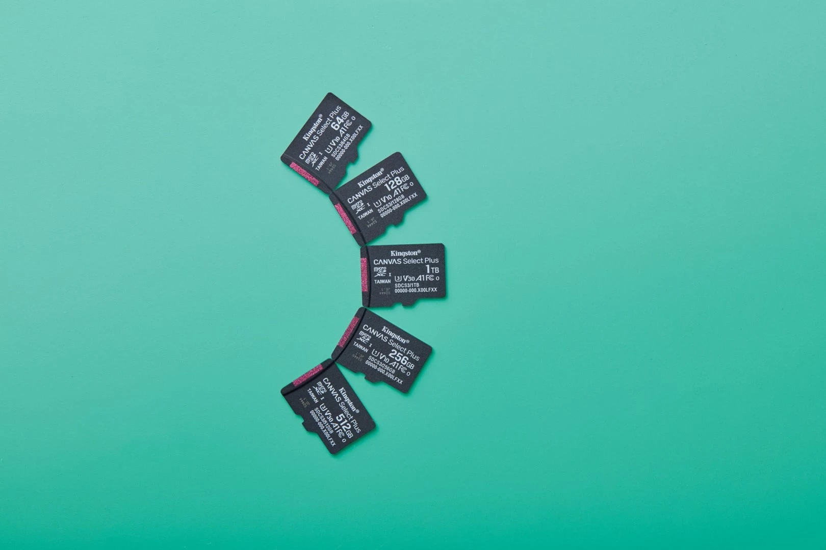 Kartica microSDXC 128GB (s SD adapterjem) Kingston Canvas Select Plus, črna