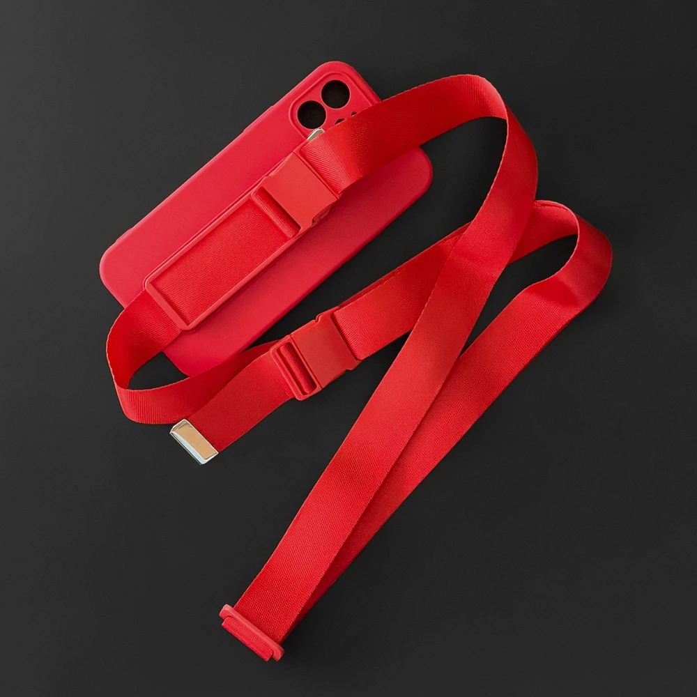 Ovitek za telefon z vrvico Hurtel Rope Case za Xiaomi Redmi 10X / Redmi Note 9, rumen
