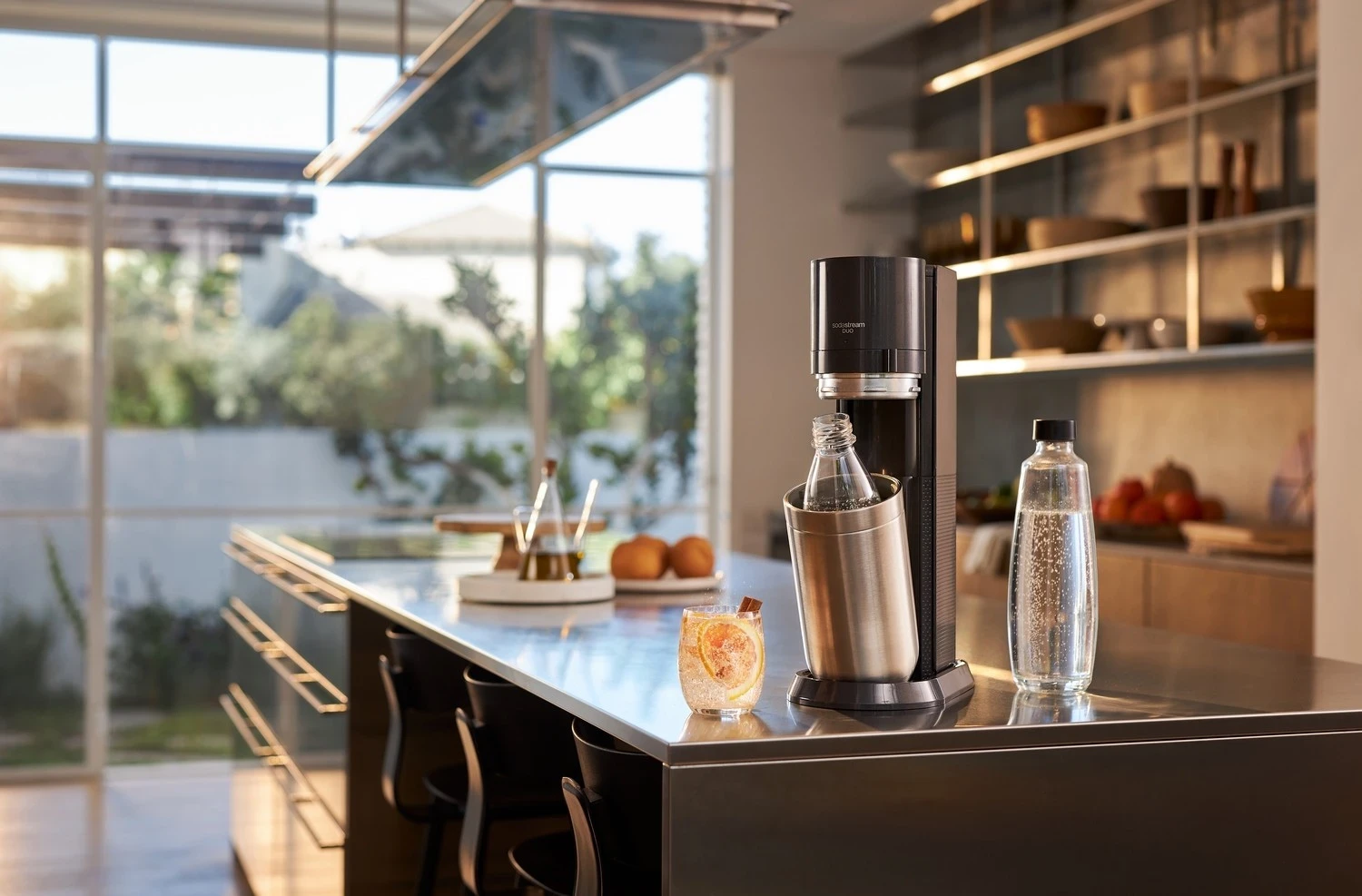 Sistem za karboniranje SodaStream Duo, črn