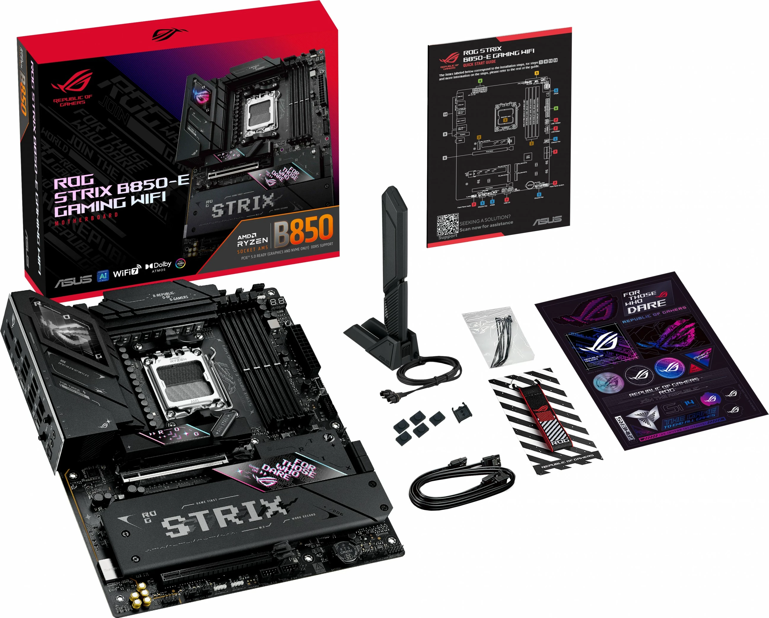 Pločevina ASUS ROG STRIX B850-E Gaming WIFI, AM5