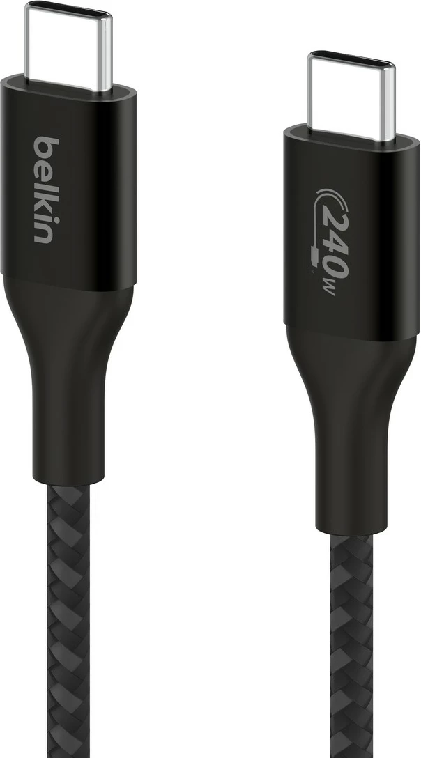 USB-C kabel Belkin CAB015bt2MBK, 2 m, USB 2.0, črn