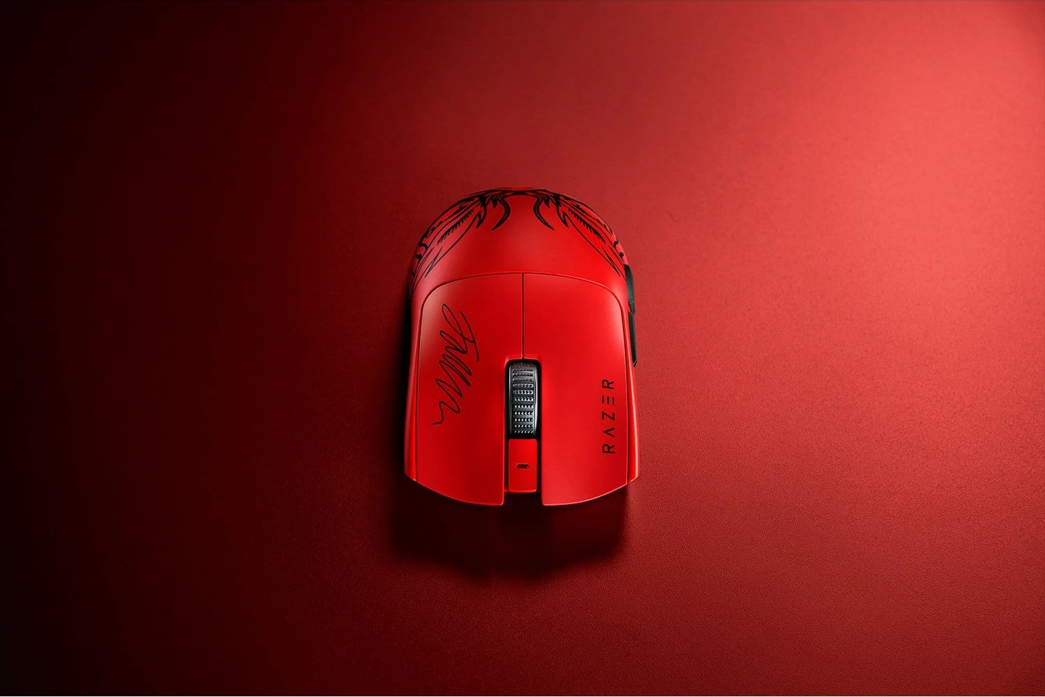 Miška Razer Viper V3 Pro Faker Edition, brezžična, 35000 DPI, rdeča