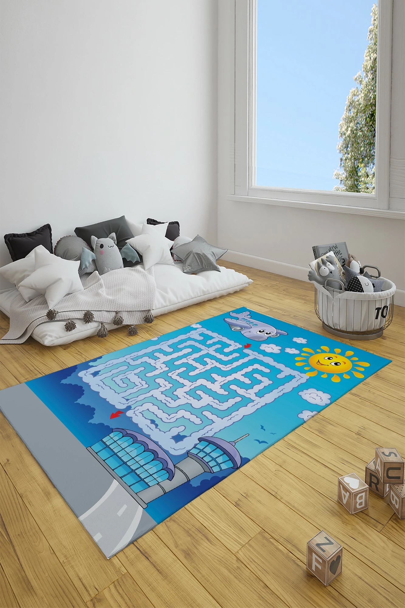 Večbarvna otroška preproga, 80 x 200 cm, Conceptum Hypnose, CT-3127