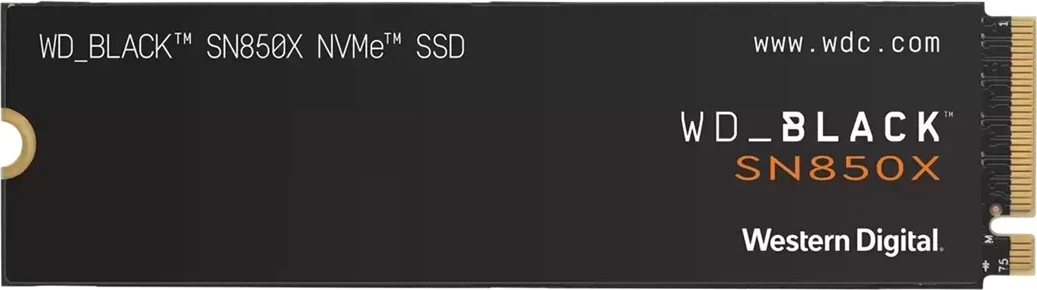 SSD Western Digital Black SN850X M.2 2000 GB PCIe 4.0 NVMe