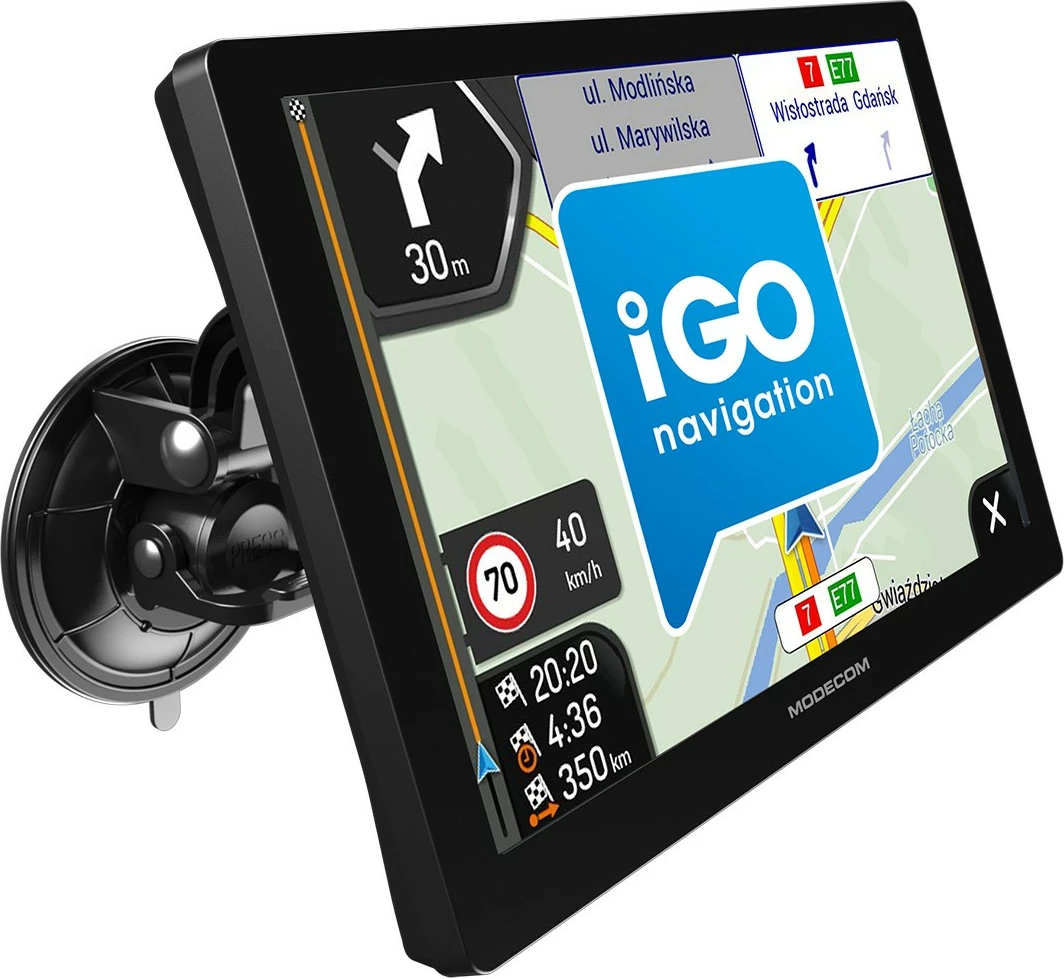 Navigacija GPS MODECOM Freeway CX 7.4 iGO Truck Europe, zaslon 7", 16 GB, 512 MB RAM, Bluetooth, USB‑C